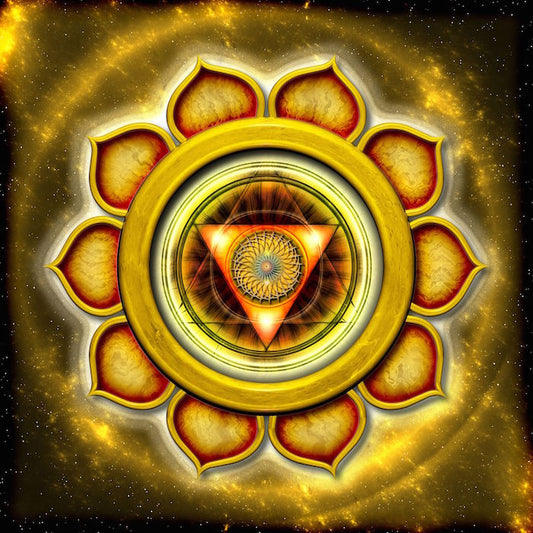 Crystal Infused Solar Plexus Chakra Aura Spray